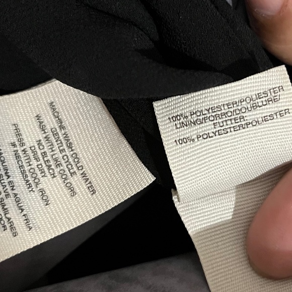 RACHEL Rachel Roy Women’s Multi Abstract Print Asymmetrical Midi Dress Sz-M - Picture 6 of 8